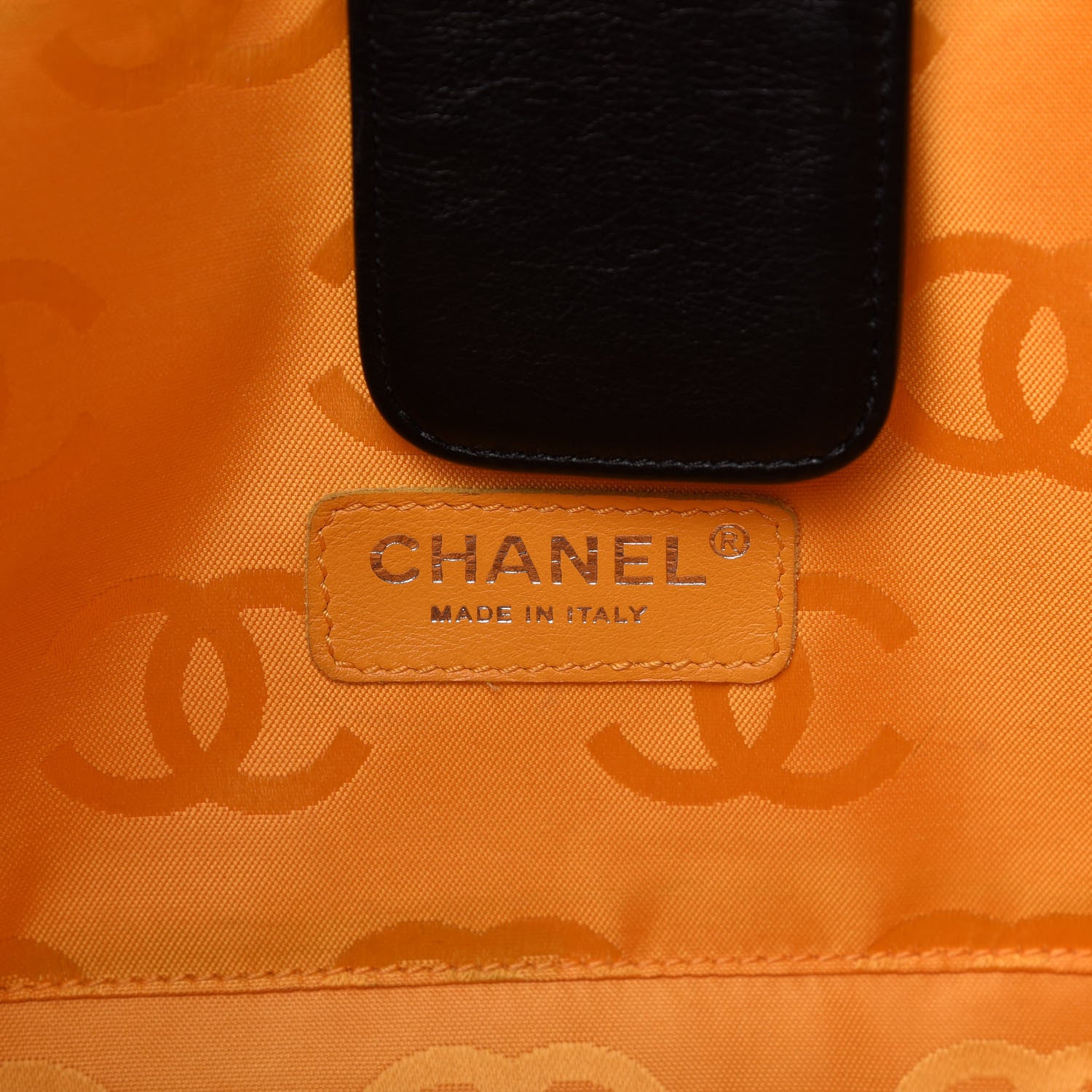 Chanel Calfskin Quilted Large Cambon Bag Black 8 of 10