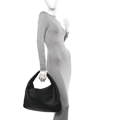 Bottega Veneta Nappa Intrecciato Large Veneta Hobo Ebano 2 of 10