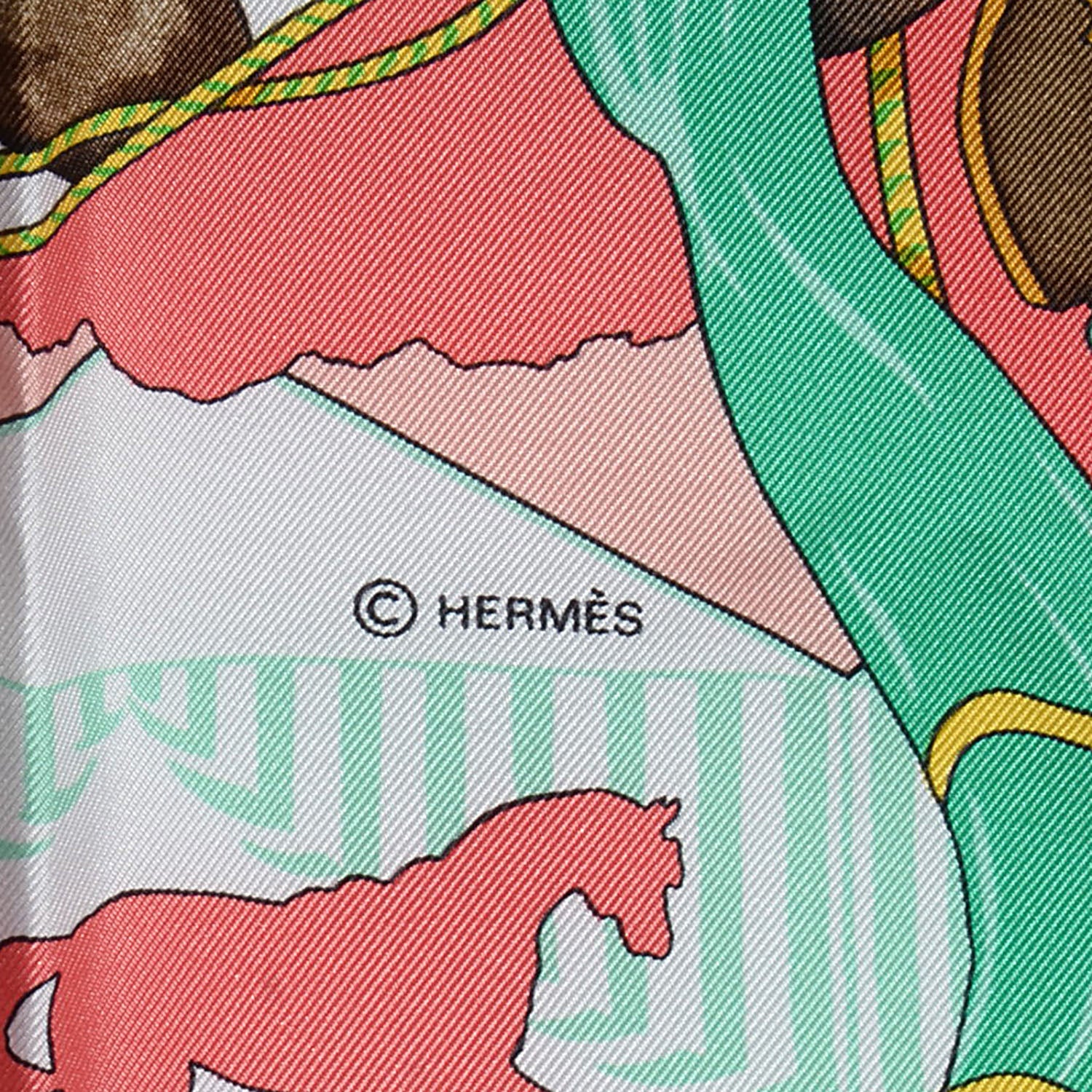 Hermes Silk Feria de Sevilla Scarf 90 4 of 7