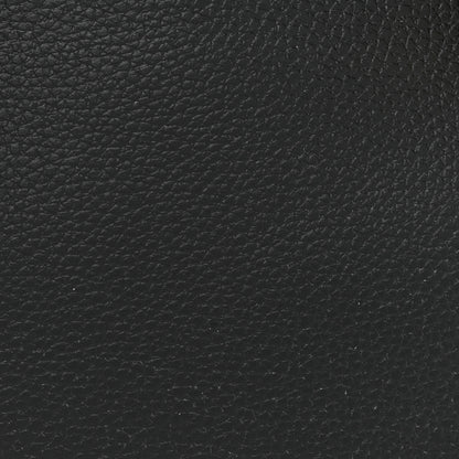 Alexander McQueen Pebbled Calfskin Small Skull Padlock Zip Around Tote Black 8 of 13