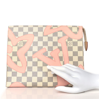 Louis Vuitton Damier Azur Tahitienne Toiletry Pouch 26 2 of 10