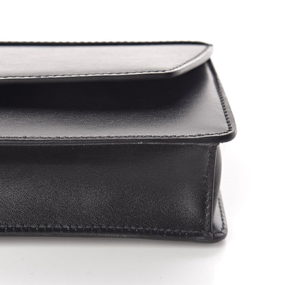 Prada City Calfskin Saffiano Studded Elektra Clutch Black 10 of 10