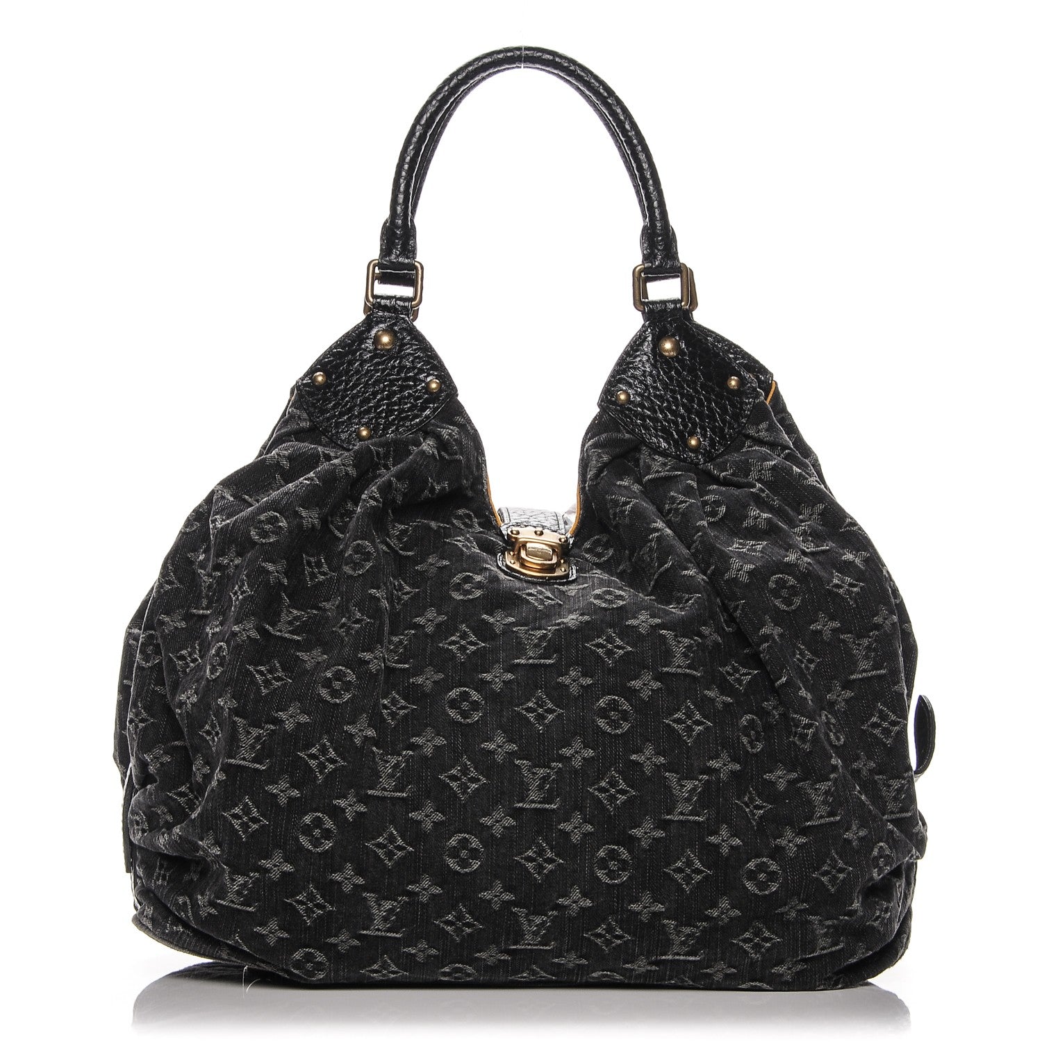 Louis Vuitton Denim Mahina XL Black 1 of 6