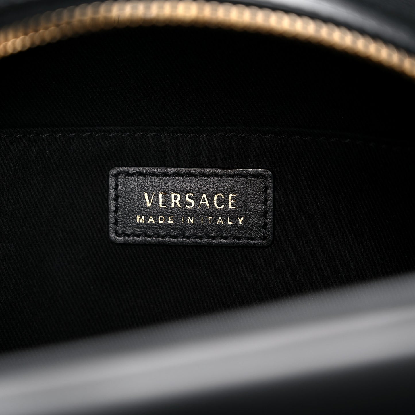 Saffiano Virtus Small Bowling Bag Black