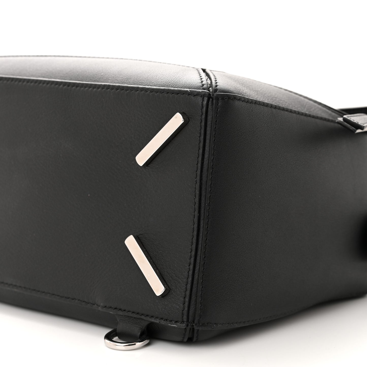 Calfskin Medium Puzzle Bag Black