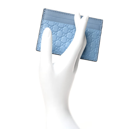 Gucci Microguccissima Card Holder Mineral Blue 2 of 10