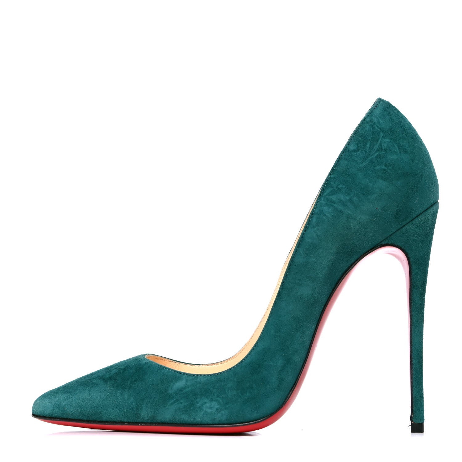 Christian Louboutin Suede So Kate 120 Pumps 36 Forest 1 of 5
