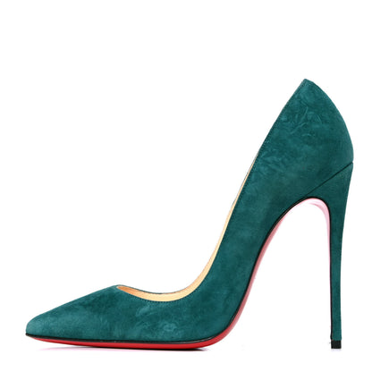 Christian Louboutin Suede So Kate 120 Pumps 36 Forest 1 of 5