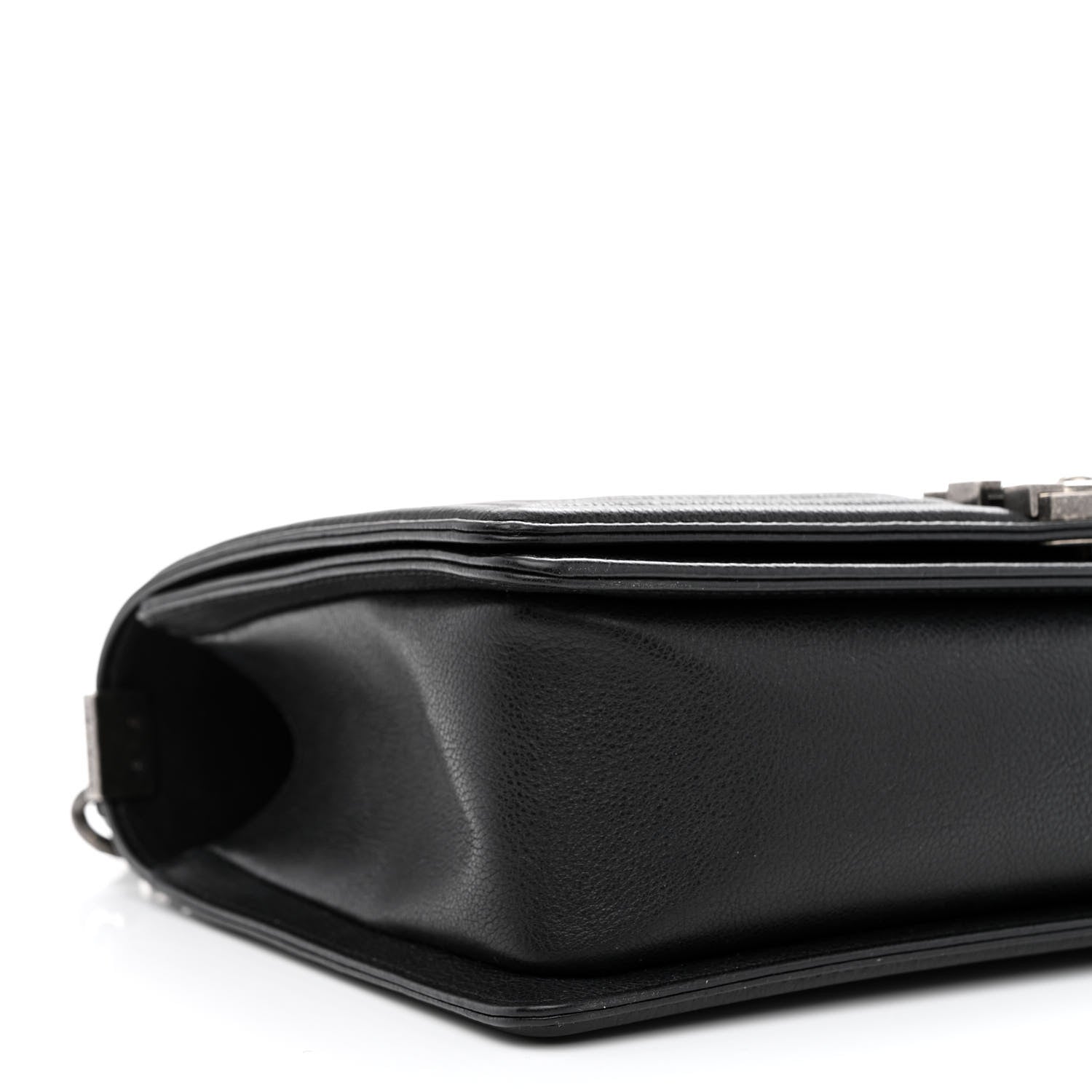 Chanel Calfskin Quilted New Medium Boy Flap Black 8 of 10