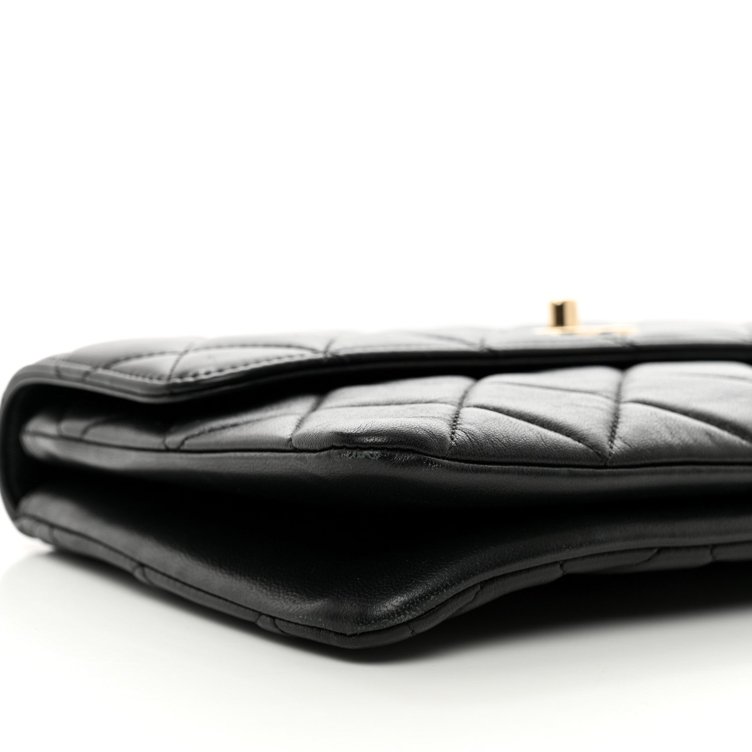 Chanel Lambskin Quilted Medium Trendy CC Flap Black 9 of 10