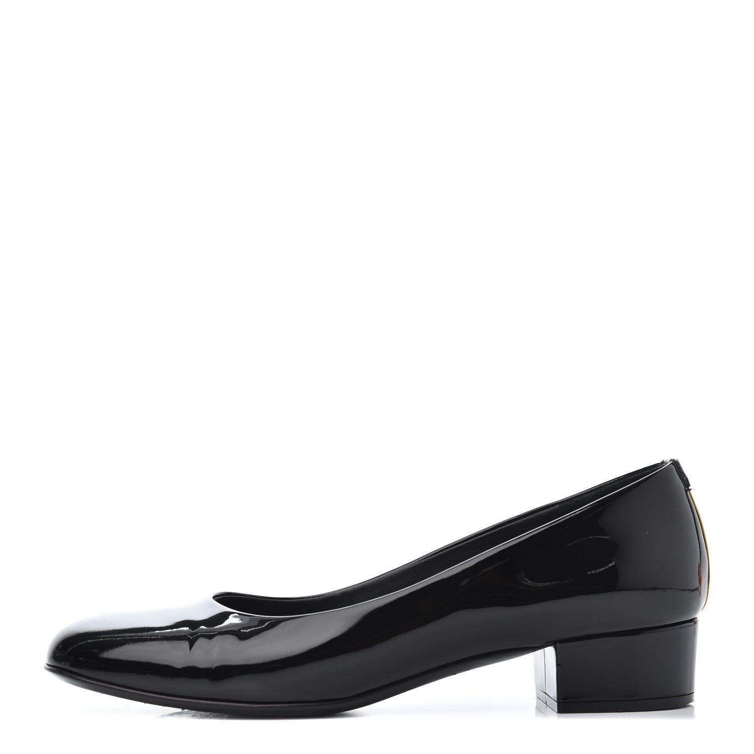 Chanel Patent Low Heel Ballerina Pumps 39.5 Black 1 of 16