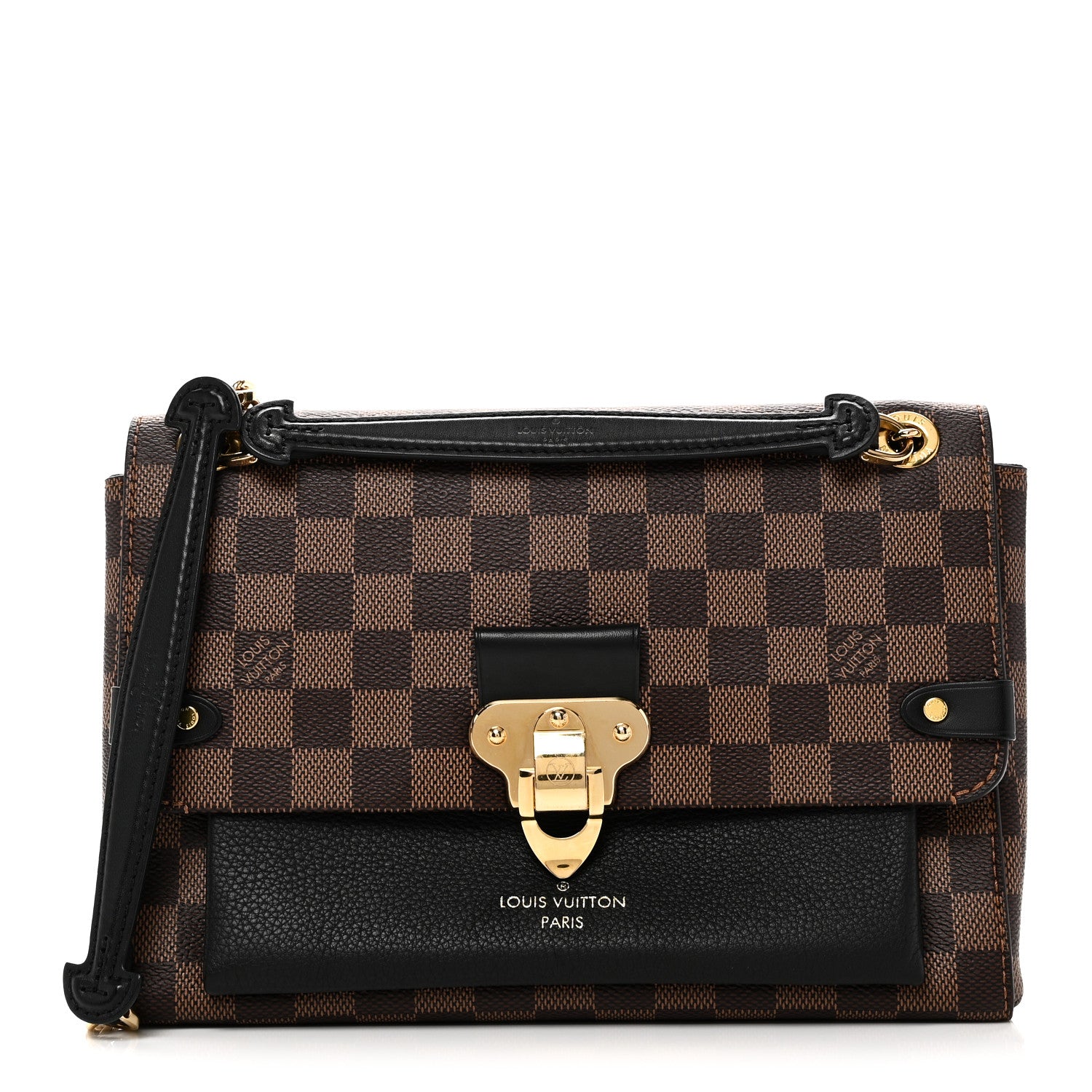 Louis Vuitton Damier Ebene Vavin PM Black 1 of 9