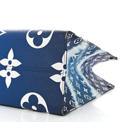 Louis Vuitton Monogram Escale Onthego GM Blue 11 of 13