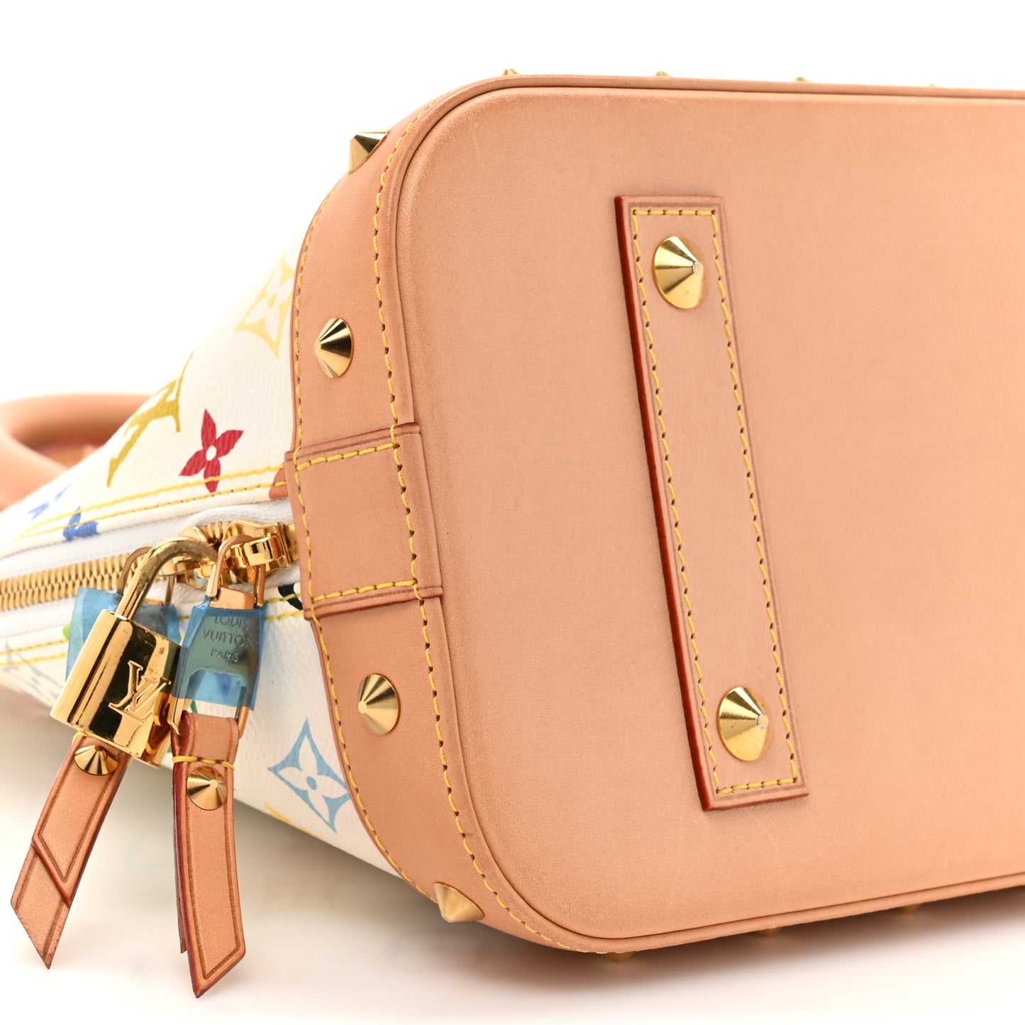 Monogram Multicolor Alma PM White