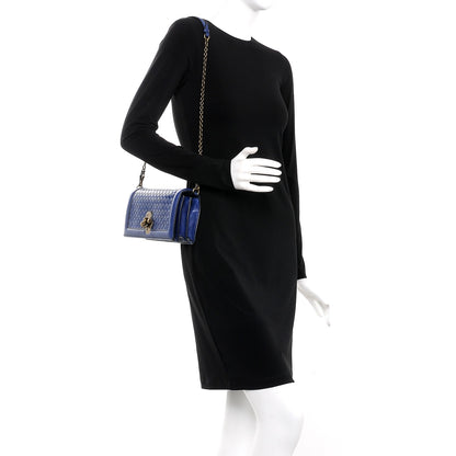 Bottega Veneta Nappa Intrecciato Olimpia Knot Clutch Atlantic 2 of 10