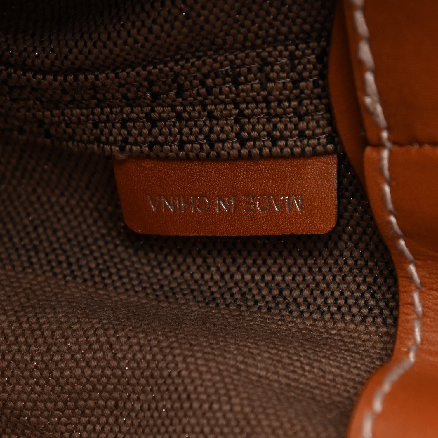 Burberry Canvas Mega Check Medium Ashby Hobo Saddle Brown 8 of 12