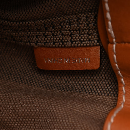 Burberry Canvas Mega Check Medium Ashby Hobo Saddle Brown 8 of 12