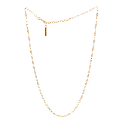 Saint Laurent Metal Chain Necklace Gold 3 of 6