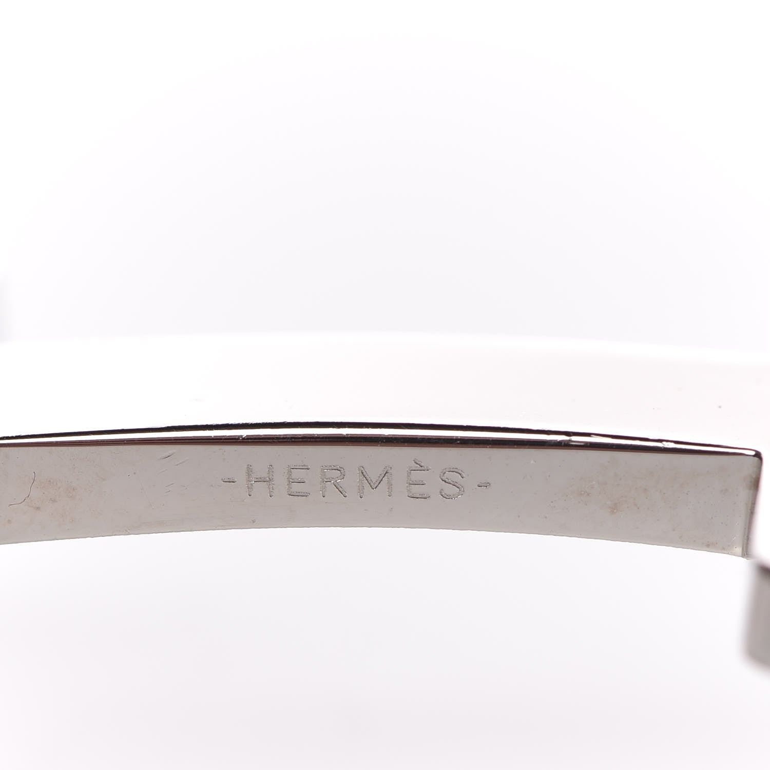 Hermes Polished Palladium Constance 24mm Belt Buckle Silver 4 of 6