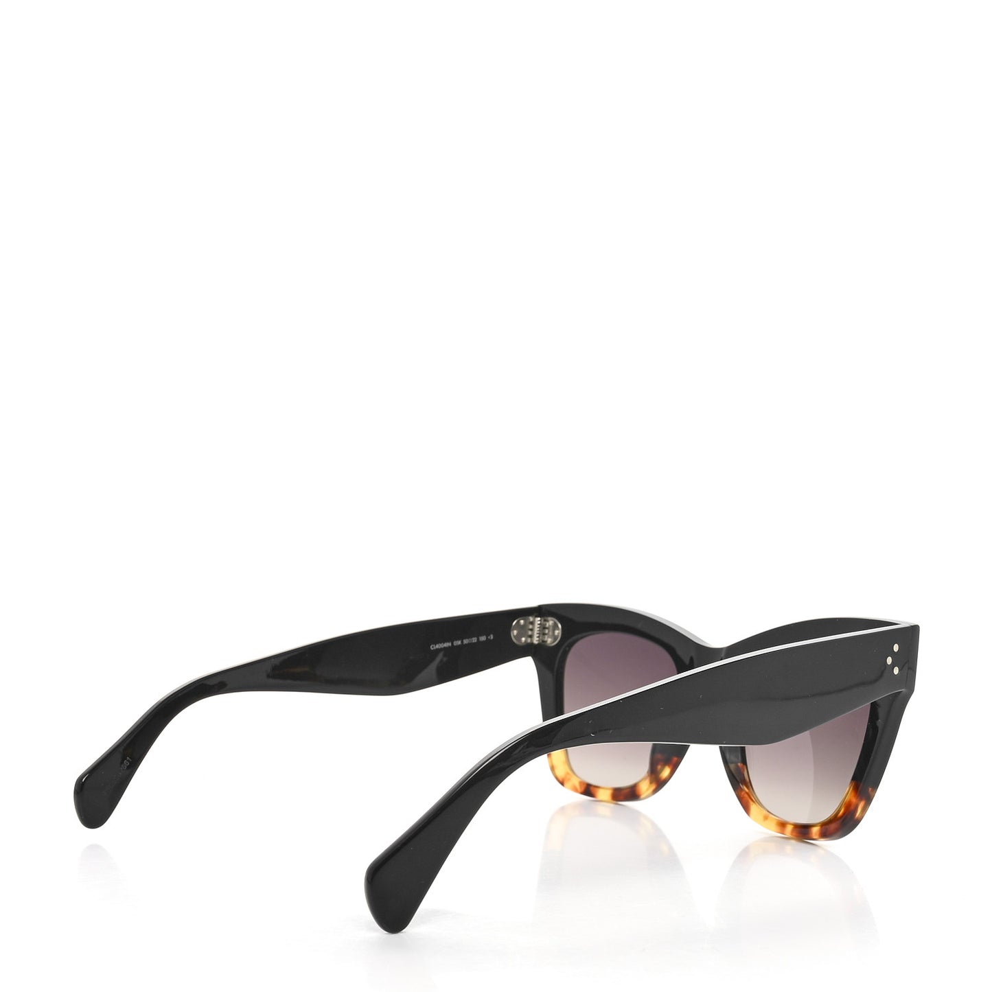 Acetate Cat Eye Sunglasses CL40004I Havana Black