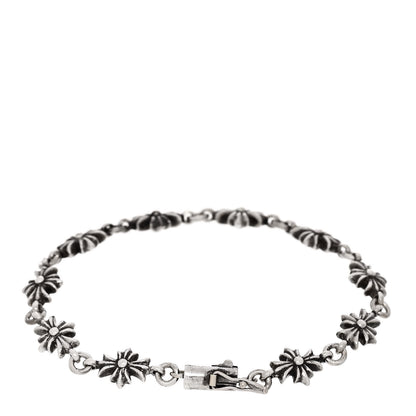 Chrome Hearts Sterling Silver Tiny E CH Plus Bracelet 2 of 3