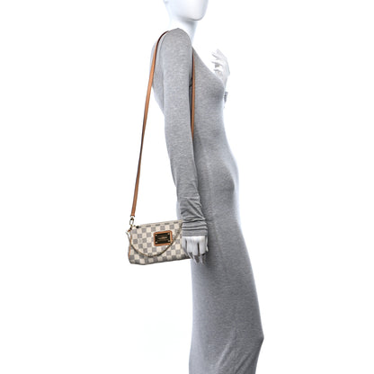 Louis Vuitton Damier Azur Eva Clutch 2 of 10