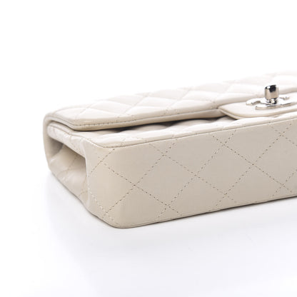 Chanel Lambskin Quilted East West Flap White 8 of 9