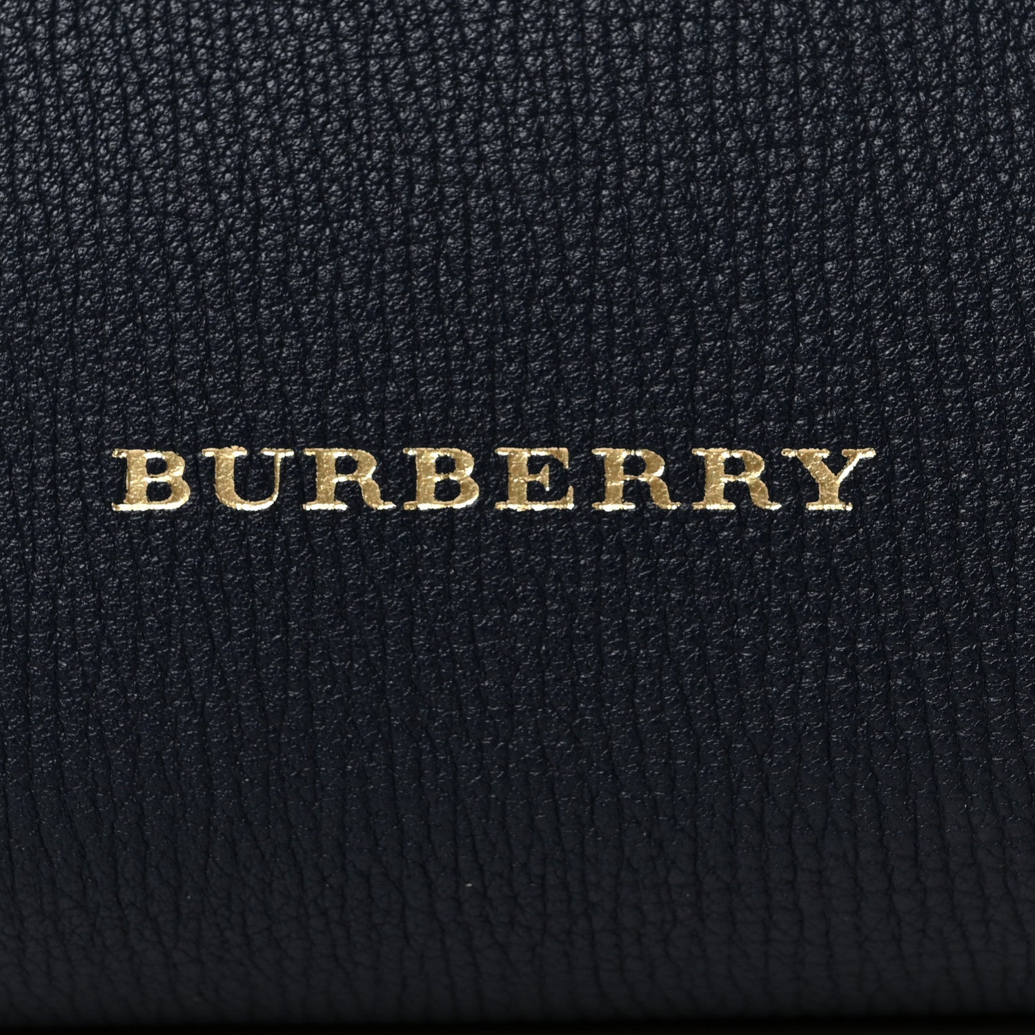 Burberry Derby Calfskin House Check Medium Banner Tote Ink Blue 10 of 10