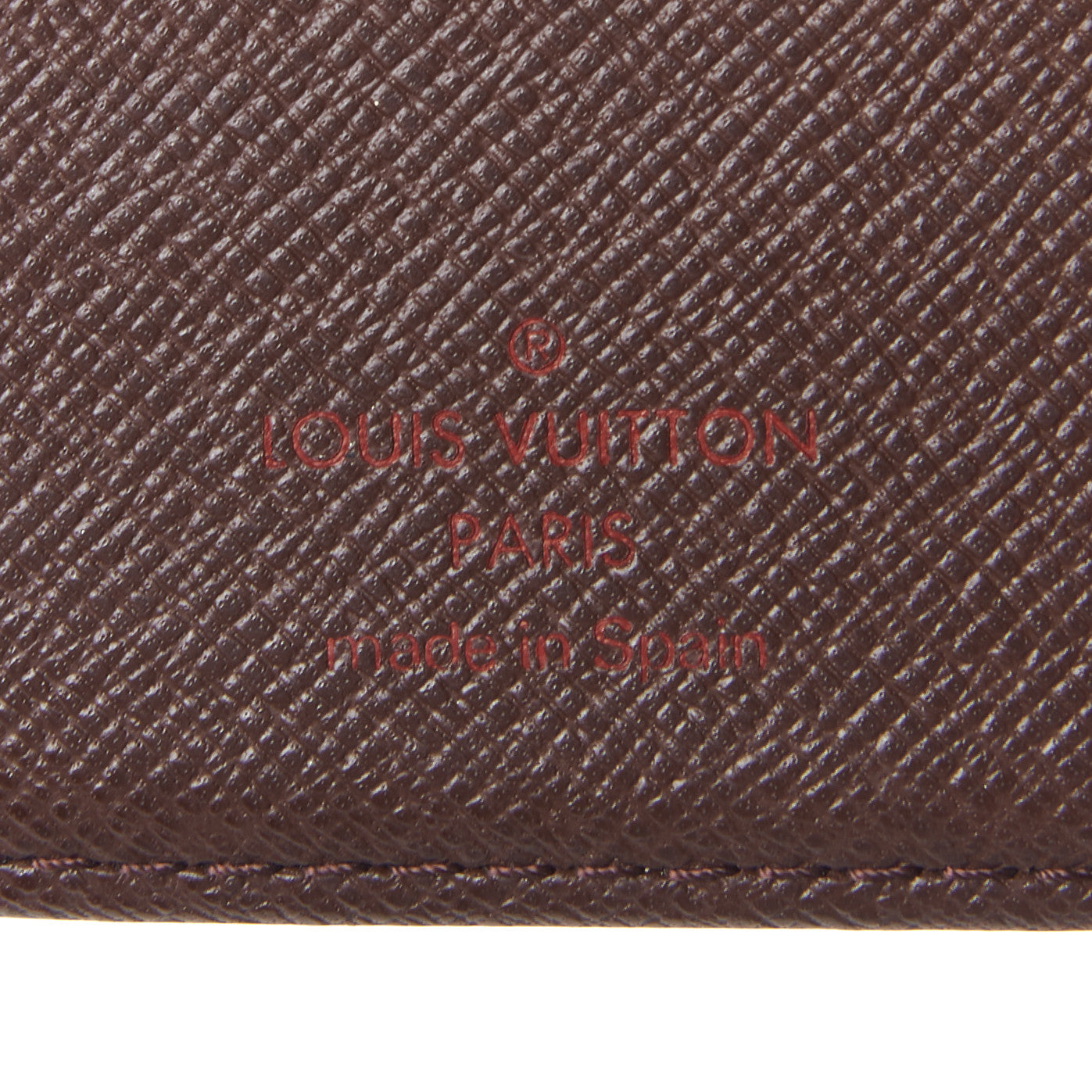 Louis Vuitton Damier Ebene Small Ring Agenda Cover 7 of 7