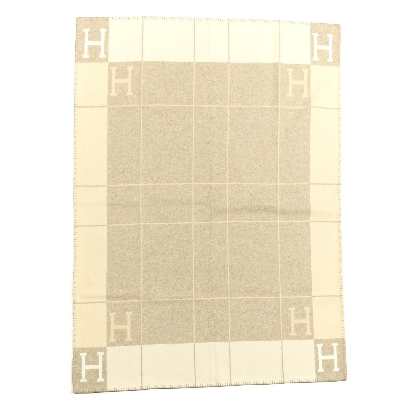 Wool Cashmere Avalon III Blanket Coco Camomille