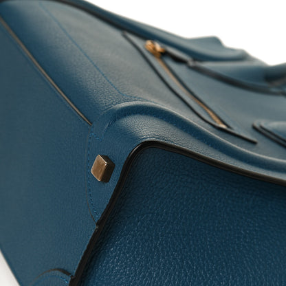 Celine Goatskin Micro Luggage Deepsea 12 of 13