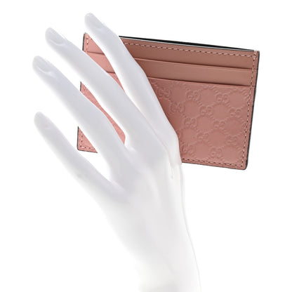 Gucci Microguccissima Card Holder Soft Pink 2 of 6