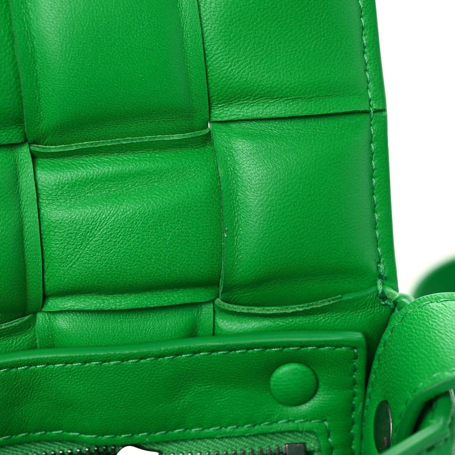 Bottega Veneta Nappa Maxi Intreccio Padded Cassette Crossbody Bag Parakeet 7 of 9