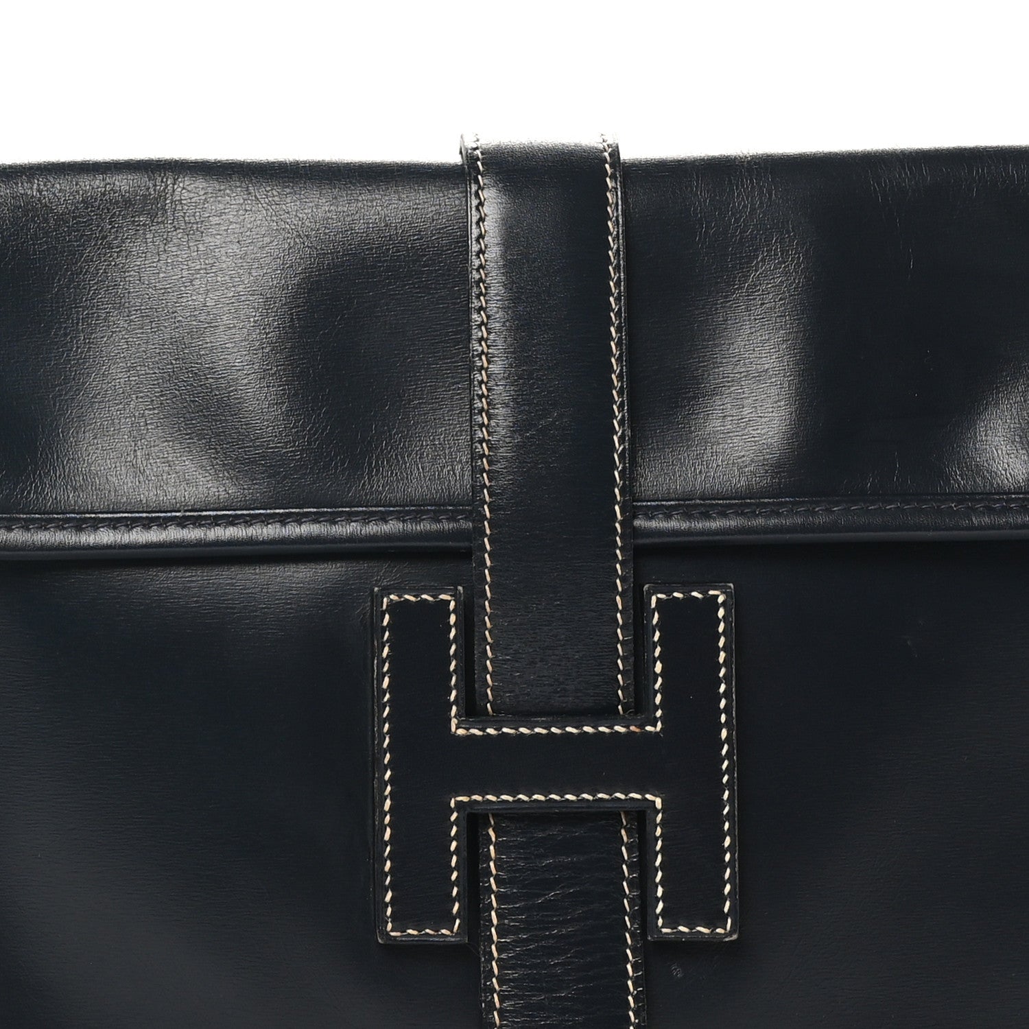 Hermes Box Jige PM Clutch Indigo 7 of 8