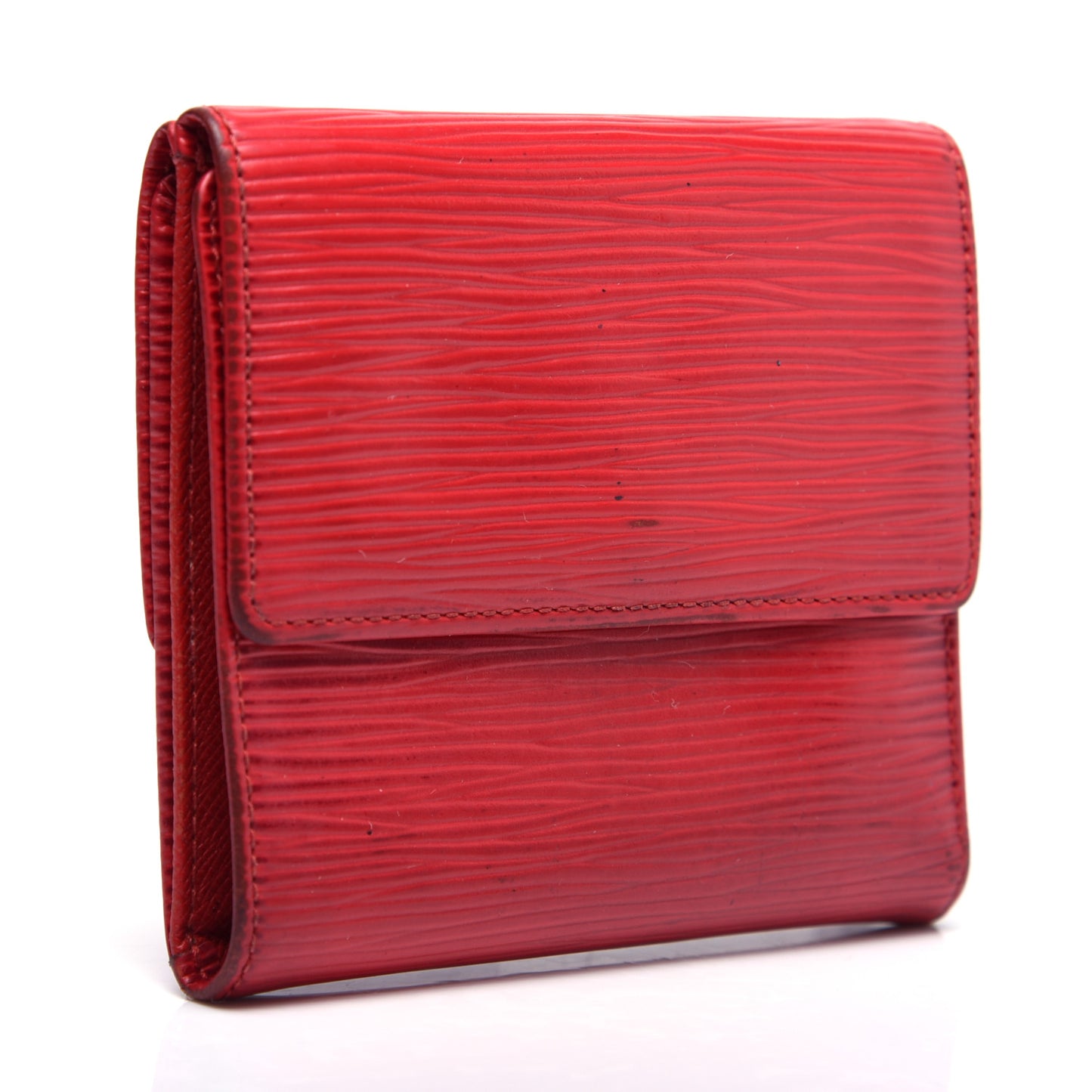 Epi Elise Wallet Castillan Red