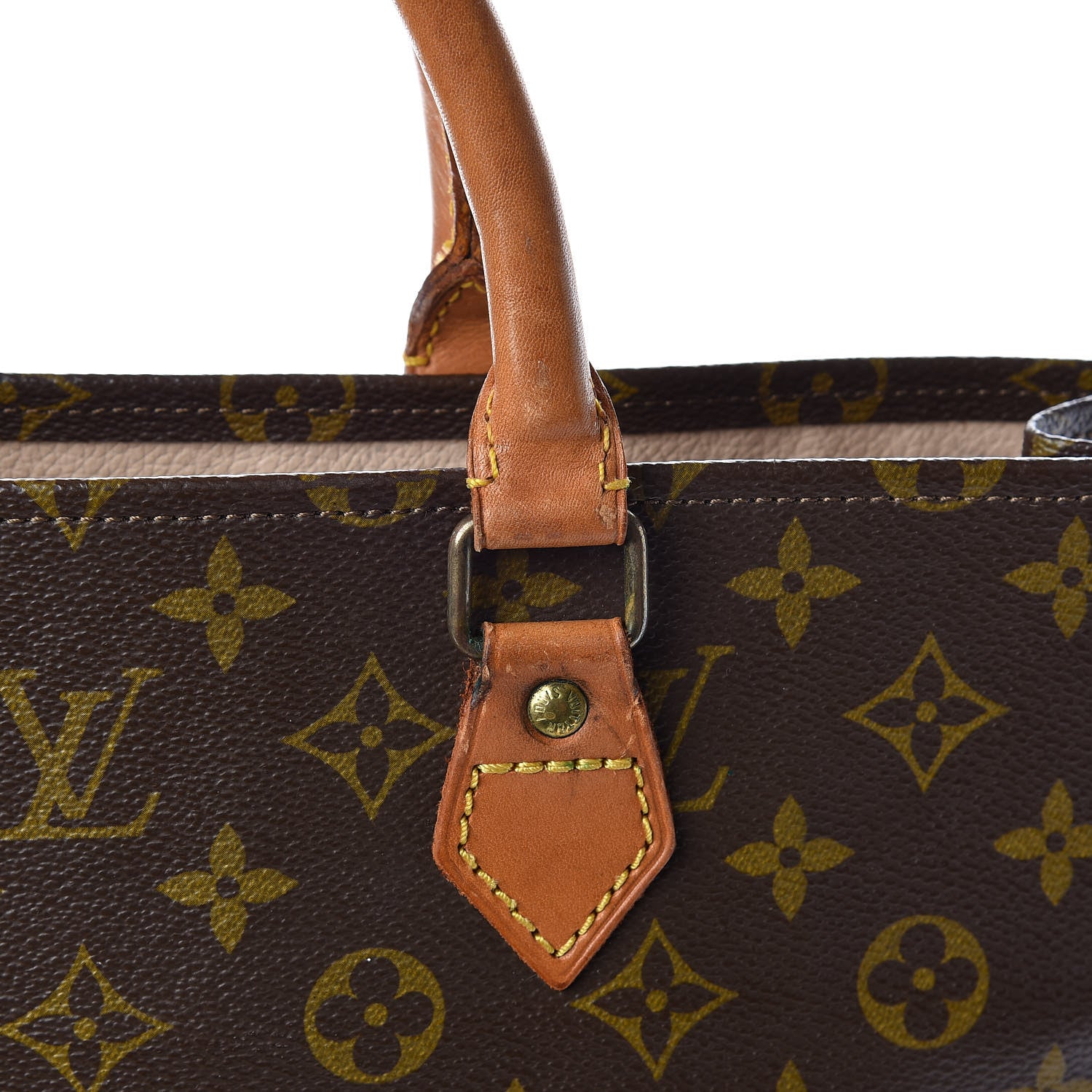 Louis Vuitton Monogram Sac Plat 17 of 24
