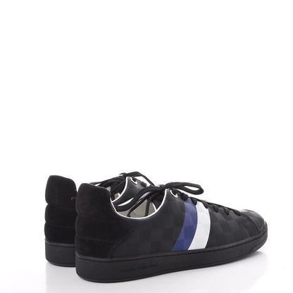 Louis Vuitton Damier Infini Frontrow Sneakers 6 Black 4 of 9