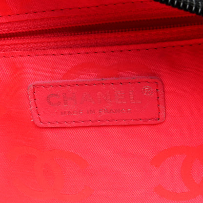 Chanel Calfskin Quilted Large Cambon Bowler Black 6 of 13