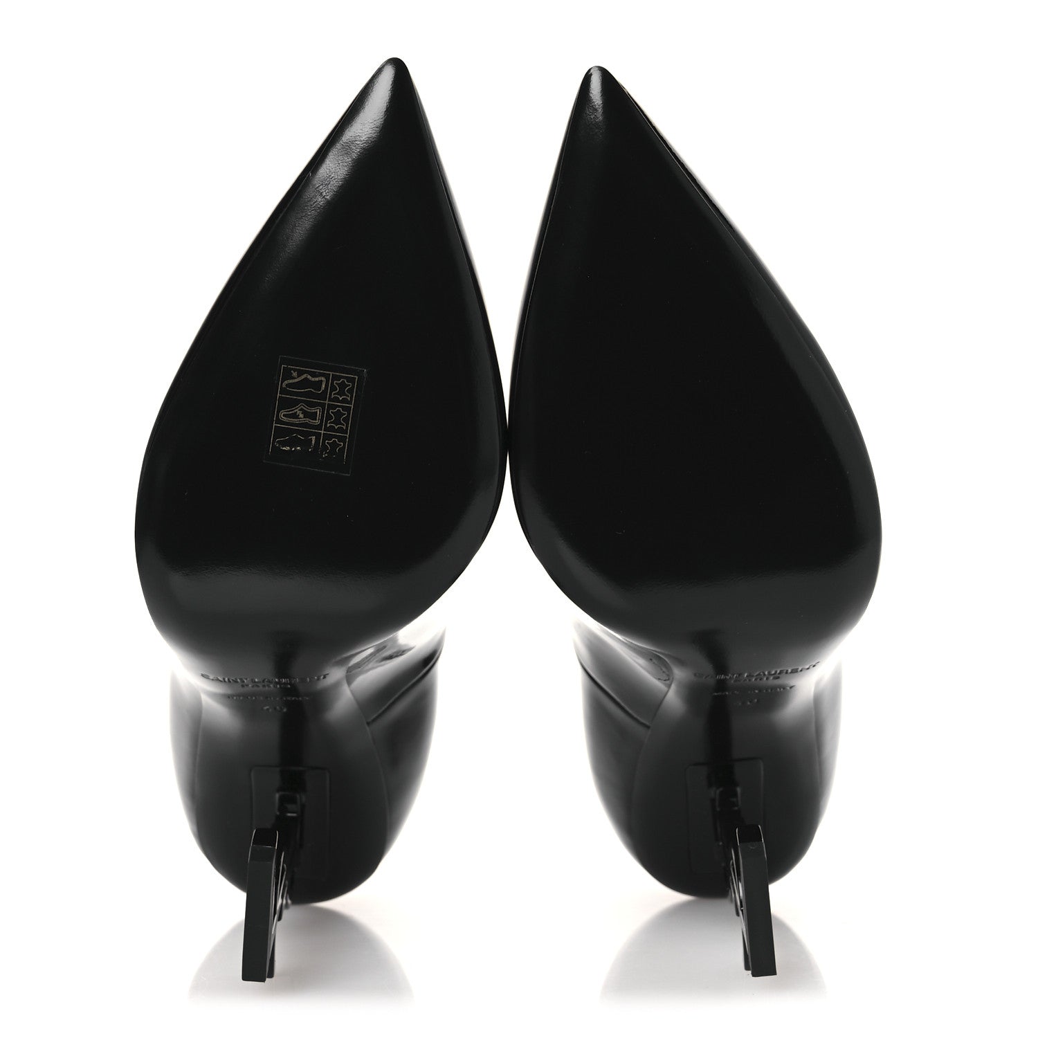 Saint Laurent Patent Calfskin Opyum 110 Pumps 40 Black 7 of 11