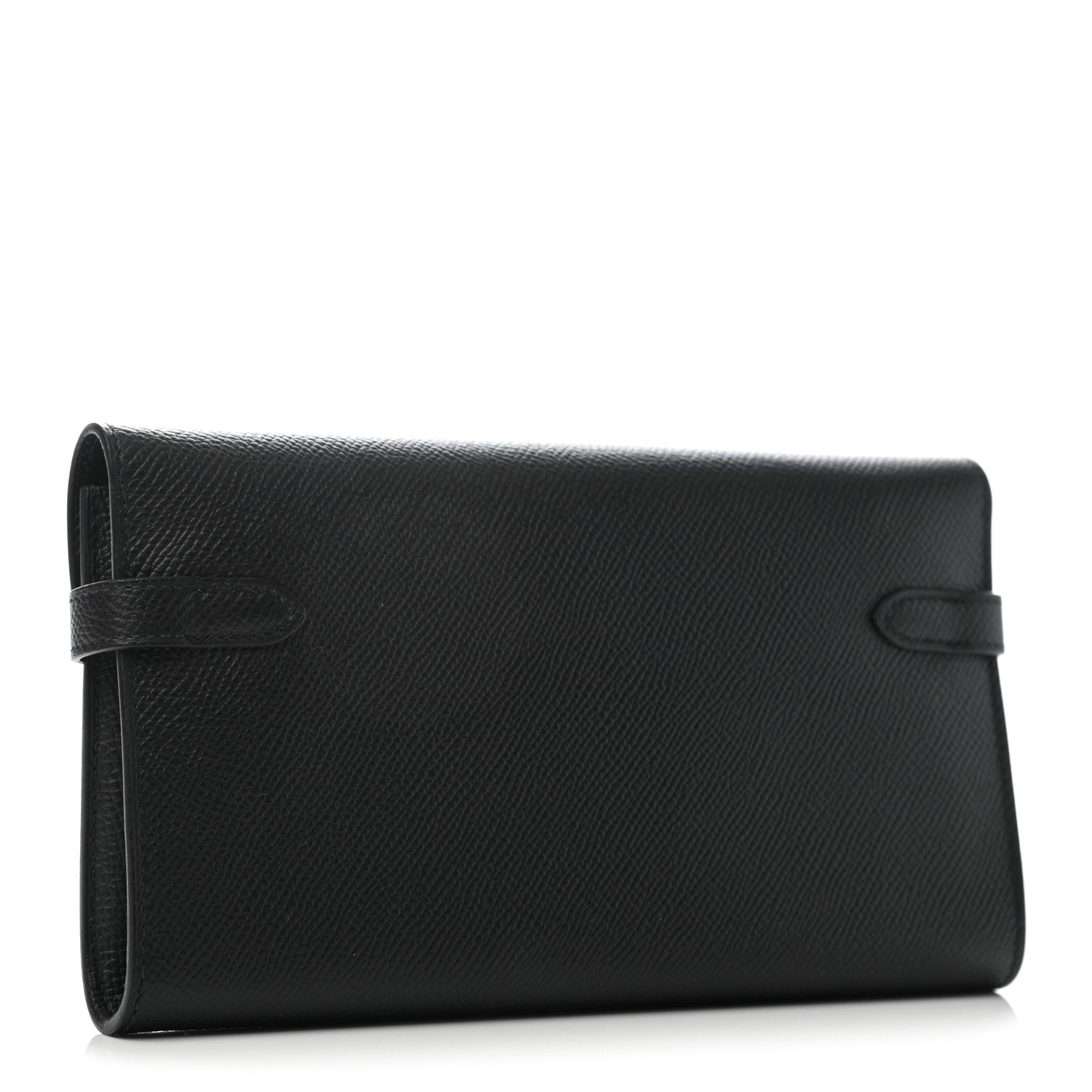 Hermes Epsom Kelly Longue Wallet Black 3 of 7