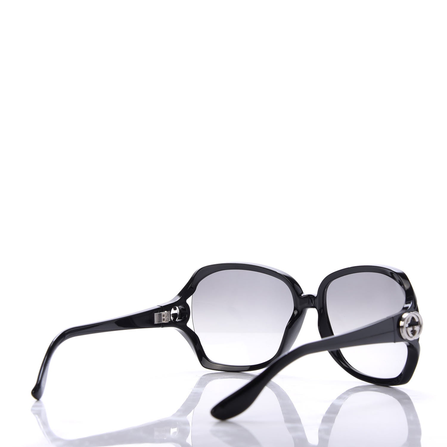 Gucci Acetate Square Frame GG 2986/S Sunglasses Black 4 of 7