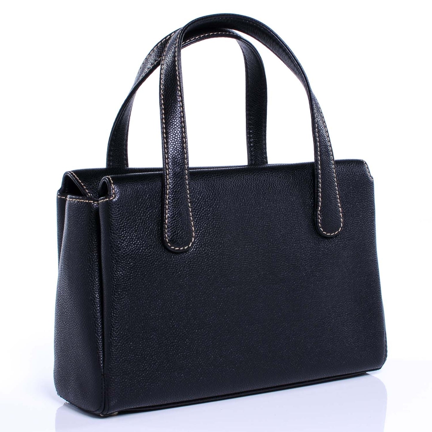 Caviar Handbag Black