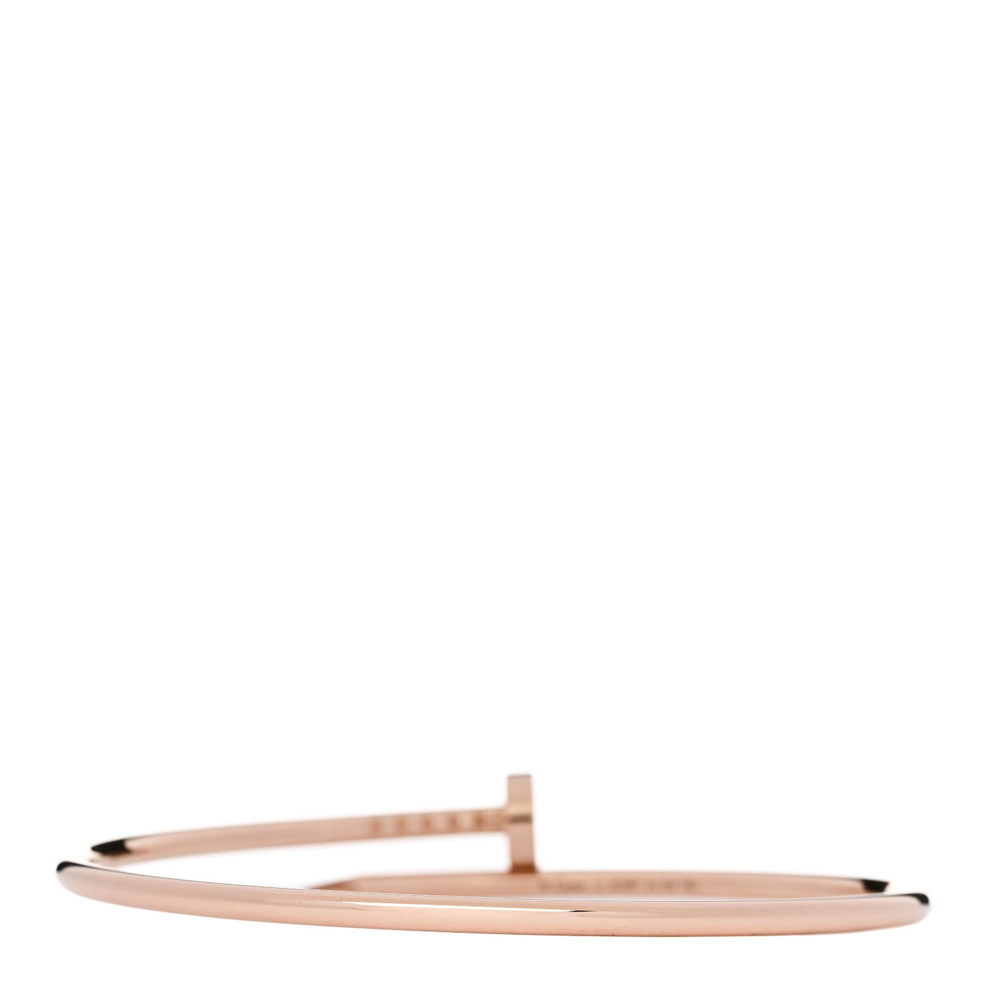 18K Pink Gold Small Juste Un Clou Bracelet 17