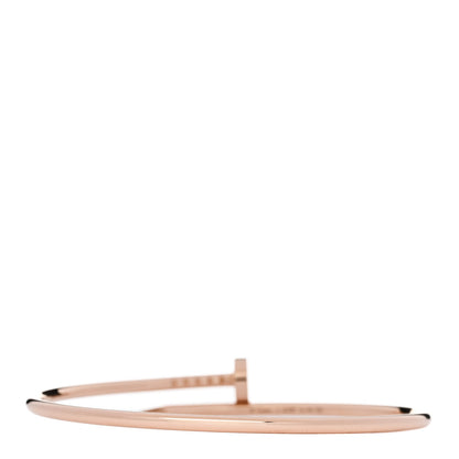 Cartier 18K Pink Gold Small Juste Un Clou Bracelet 17 2 of 4