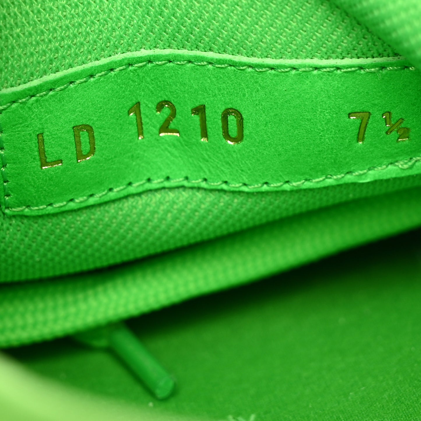 Canvas Monogram Mens Tattoo Sneakers 7.5 Vert