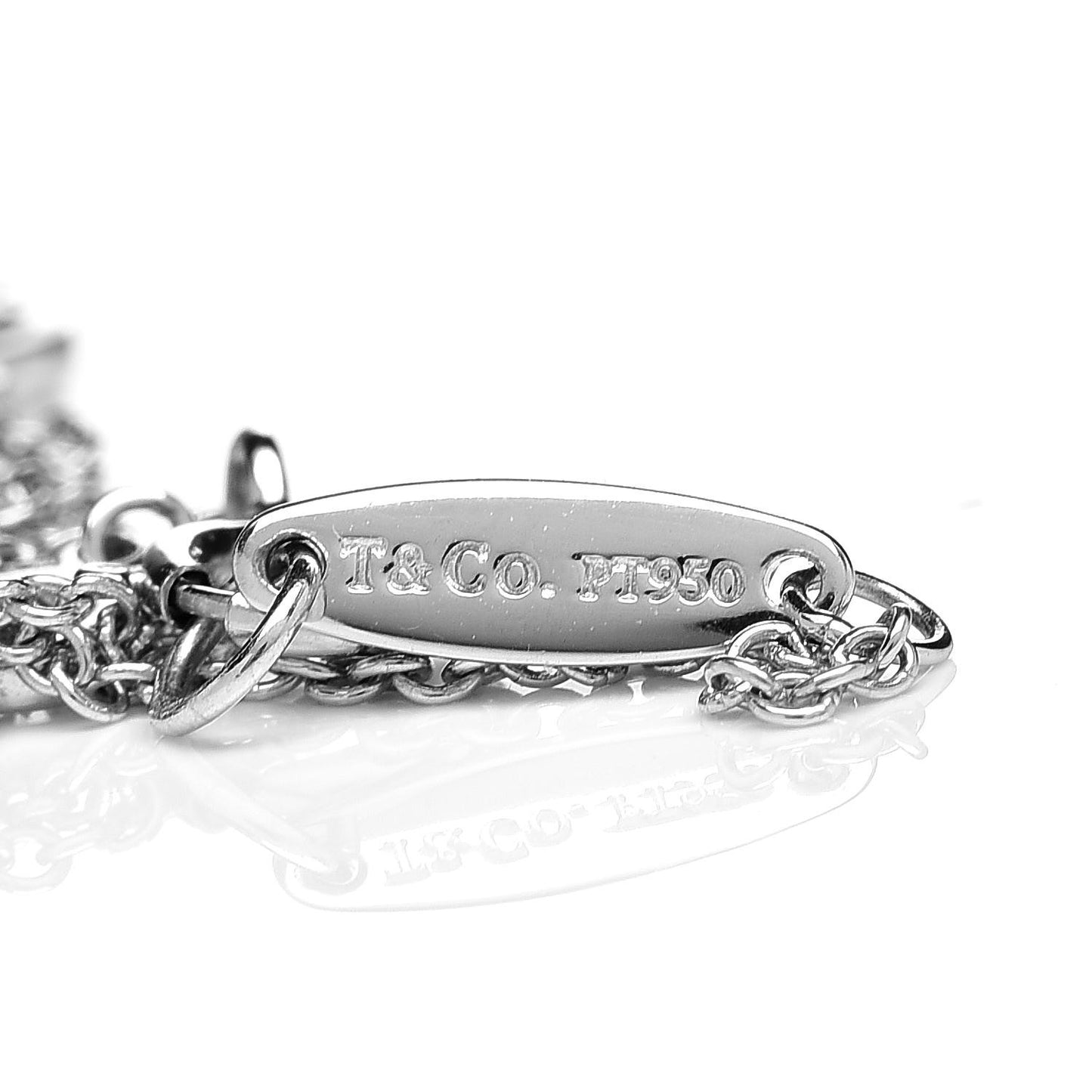 Platinum Diamond .15ctw Elsa Peretti Diamonds by the Yard Station Bracelet