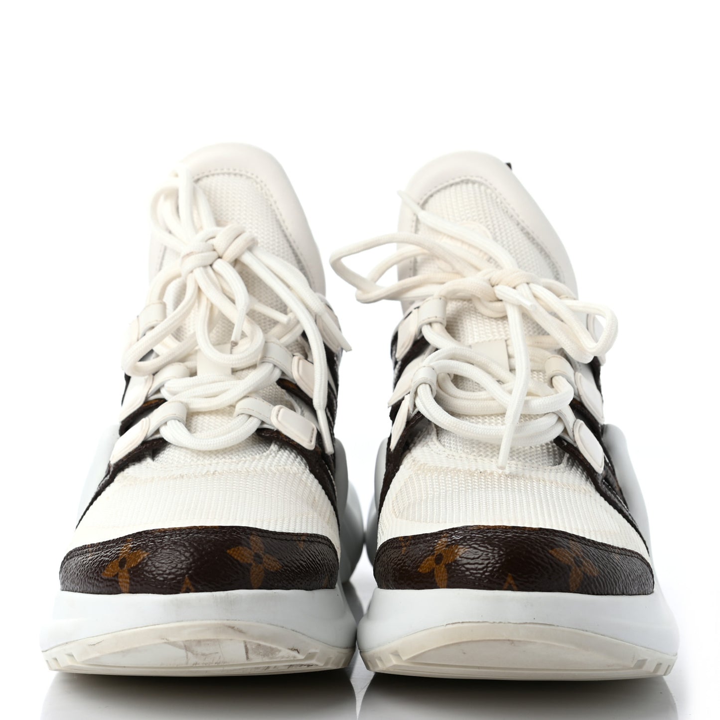 Patent Monogram LV Archlight Sneakers 37.5 White