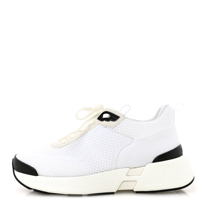 Hermes Technical Knit Suede Heros Sneakers 36 White 1 of 11