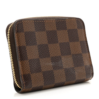 Louis Vuitton Damier Ebene Zippy Coin Purse 3 of 10
