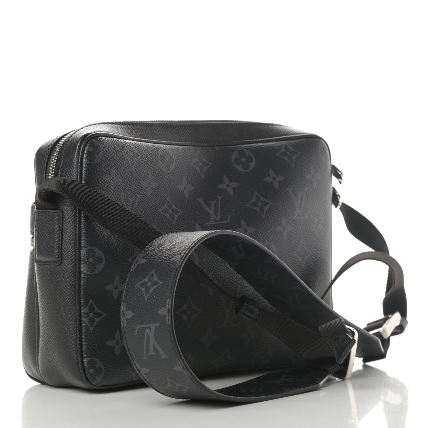 Taiga Monogram Eclipse Outdoor Messenger Black